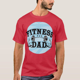 Mens Fitness Dad Graphic Gym Training Sports Fitne T-Shirt