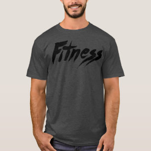 Mens FITNESS Gym Fitness Workout Motivational Des T-Shirt