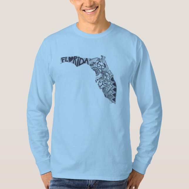 Men's Florida Long Sleeved Shirt (Front)