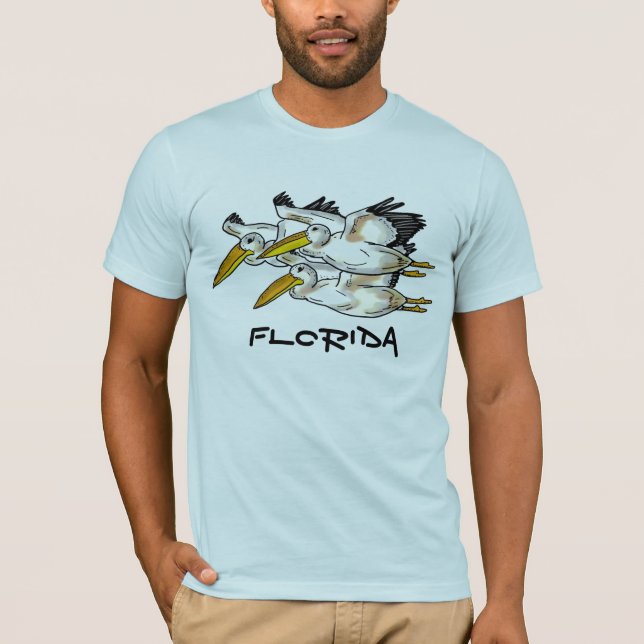 Mens Florida pelicans shirt (Front)