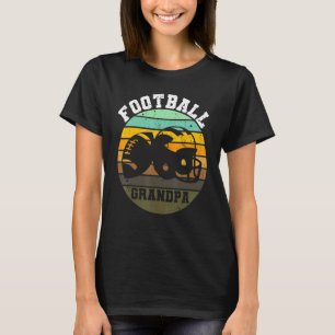 Mens FOOTBALL GRANDPA RETRO VINTAGE GRUNGE CLASSIC T-Shirt