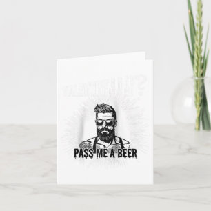Mens For Anti Valentine’s Day Tattooed Single Man  Card