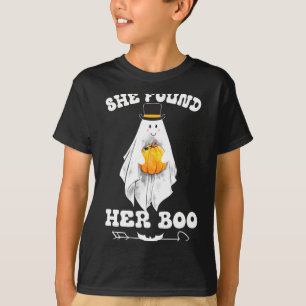 Mens Found Boo Found Boo Funny Couples Halloween T-Shirt
