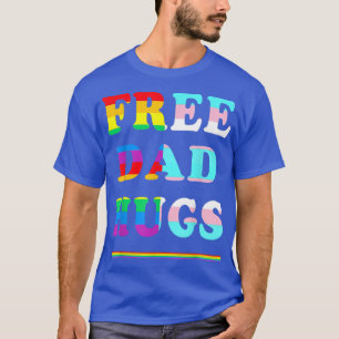 Mens Free Dad Hugs Gay Shirt LGBT Pride Month Gift