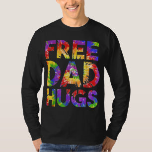Mens Free Dad Hugs Pride LGBTQ Gay Rights Straight T-Shirt