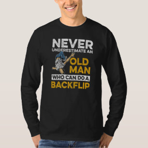 Mens Free Running For A Parkour T-Shirt