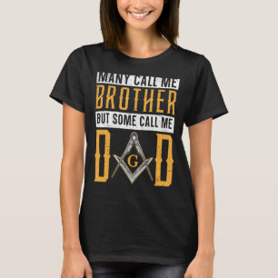 Mens Freemason Dad Masonic Fraternal Freemasonry S T-Shirt