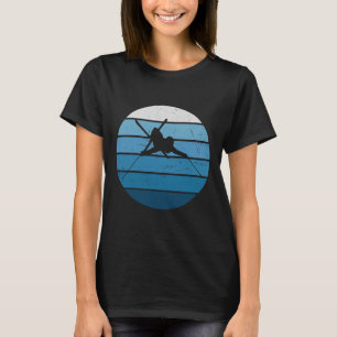Men's Freestyle Skiing Winter Sport Ski T-Shirt