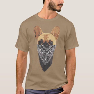 Mens French Bulldog Most Wanted  T-Shirt