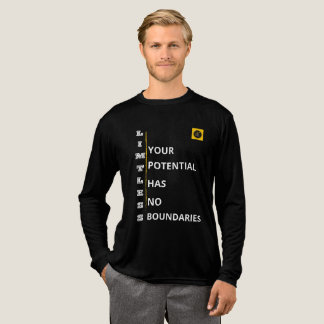 Men's Full Sleeves T-Shirt - Limitless Vibe Tri-Blend Shirt