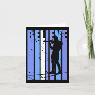 Mens Funky Mens Shooting Gun Biathlon Target Ski S Card
