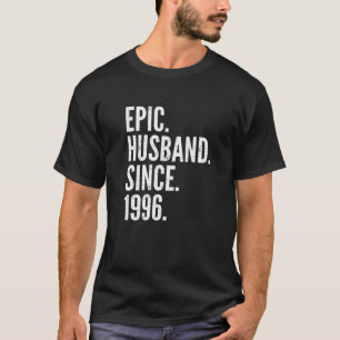 Mens Funny 25Th Wedding Anniversary Epic Husband S T-Shirt