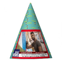 Mens Funny 50th Birthday TV News 40th 60th