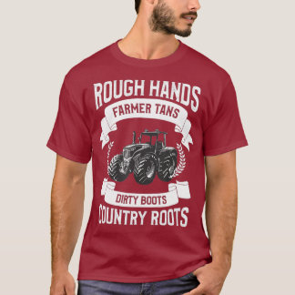 Mens Funny Agriculture Farming Farm Quote For A T-Shirt