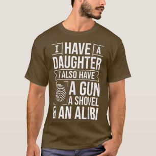 Mens Funny Alibi Party Night Joke Quotes Sarcastic T-Shirt