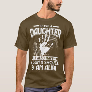 Mens Funny Alibi Party Night Joke Quotes Sarcastic T-Shirt