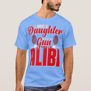 Mens Funny Alibi Party Night Joke Quotes Sarcastic T-Shirt