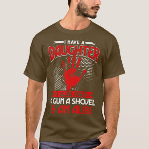 Mens Funny Alibi Party Night Joke Quotes Sarcastic T-Shirt