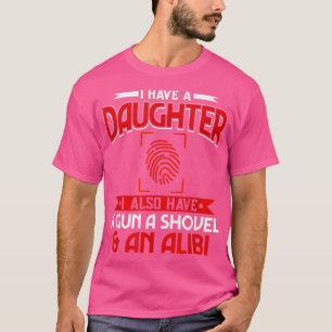 Mens Funny Alibi Party Night Joke Quotes Sarcastic T-Shirt
