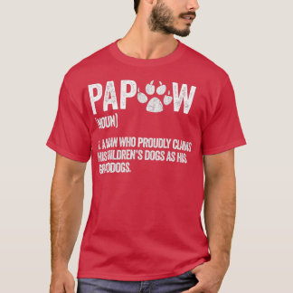 Mens Funny Best Dog Grandpa Ever Papaw Apparel T-Shirt