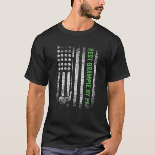 Mens Funny Best Grampie By Par Father's Day Golf T-Shirt