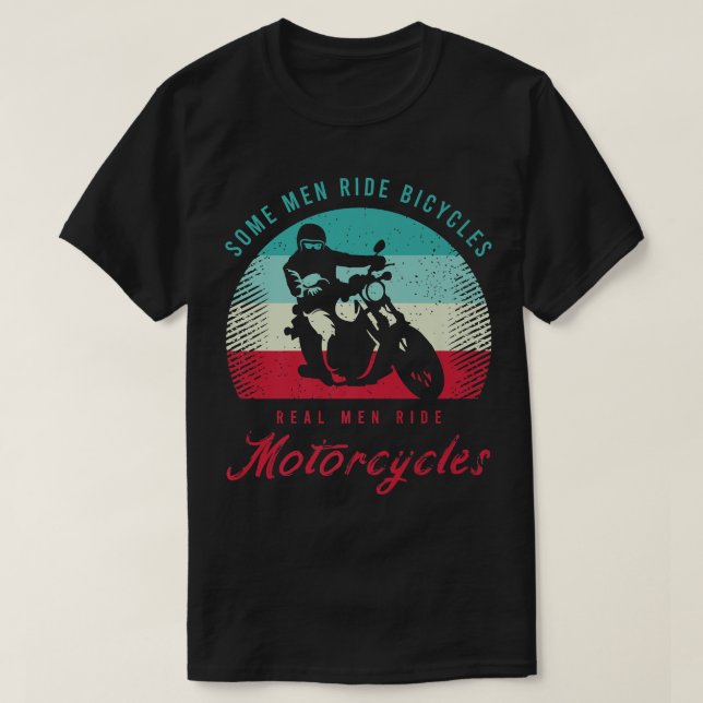 Mens Funny Biker Saying For A Lover Of Motorcycle  T-Shirt (Design Front)