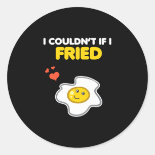 Mens funny couple clothing matching couldn't if classic round sticker
