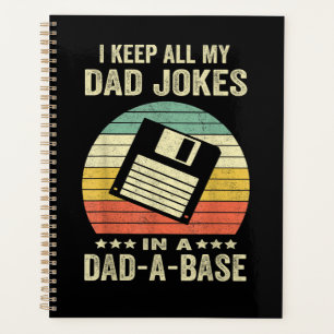 Mens Funny dad Jokes in dad-a-Base Planner