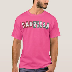 Mens FUNNY DADZILLA  Father's Day Granddad Birthda T-Shirt