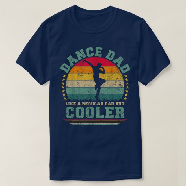 Mens Funny Dance Dad Like A Regular Dad Dance Fath T-Shirt (Design Front)