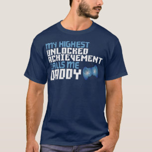 Mens Funny Father's Day  for Gamer Dad Video Game  T-Shirt