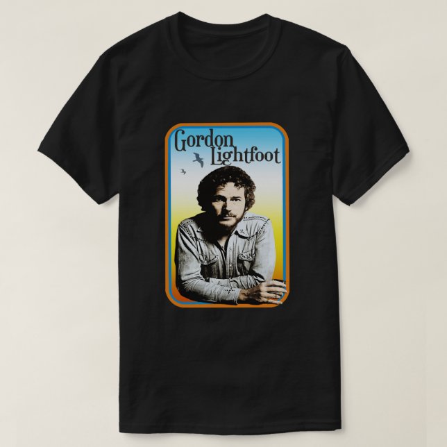 Mens Funny Gordon Lightfoot Gift For Music Fans Cl T-Shirt (Design Front)