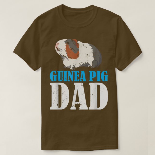 Mens Funny Guinea Pig Lover Graphic For Dads And M T-Shirt (Design Front)