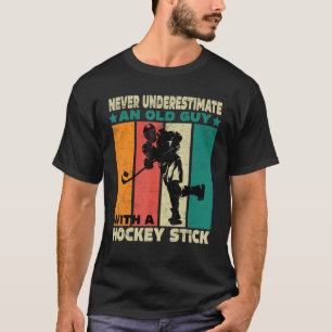 Mens Funny Hockey Graphic For Women And Men Hocke T-Shirt