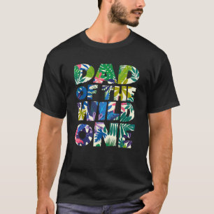 Mens Funny Matching Family Jungle Dad of the Wild T-Shirt