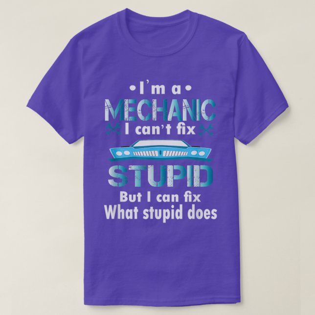 Mens Funny Mechanic Quote I Am A Mechanic Cool Mec T-Shirt (Design Front)