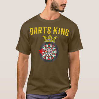 Mens Funny Mens Darts King T-Shirt