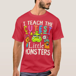 Mens Funny Monster Halloween For Teacher 5946 T-Shirt