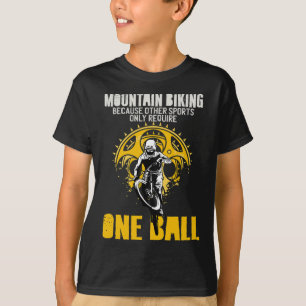 Mens Funny Mountain Bike Riding Gift - Mountain Bi T-Shirt