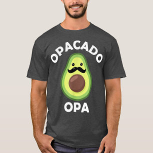 Mens Funny Opacado Grandpa Grandfather Opi slogan  T-Shirt