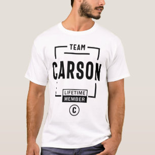 Mens Funny Personalised Name Carson T-Shirt