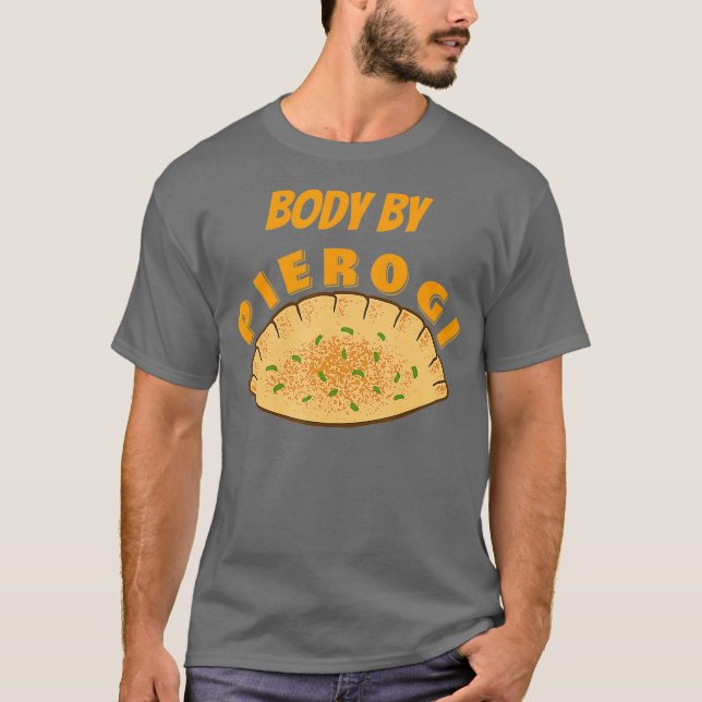 Mens Funny Pierogi Polish Food T-Shirt (Front)
