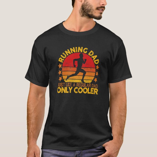 Mens Funny Running For Men Dad Marathon Runner Coa T-Shirt (Front)