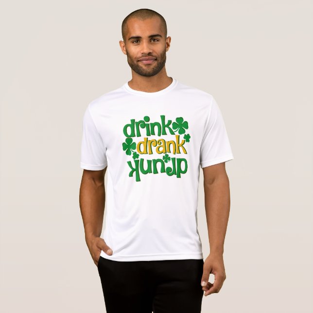 Mens funny St.Patrick’s Day T-Shirt (Front Full)