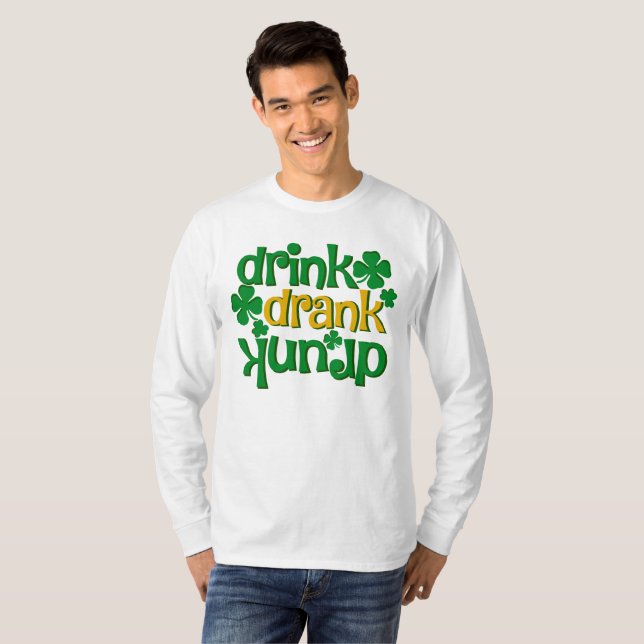 Mens funny St.Patrick’s Day T-Shirt (Front Full)