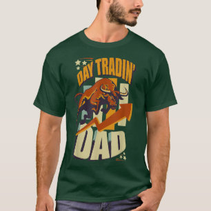 Mens Funny Stock Market Day Trading Dad Bullish T-Shirt