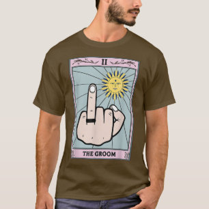 Mens Funny Tarot Card Groom Bachelorette Party Get T-Shirt