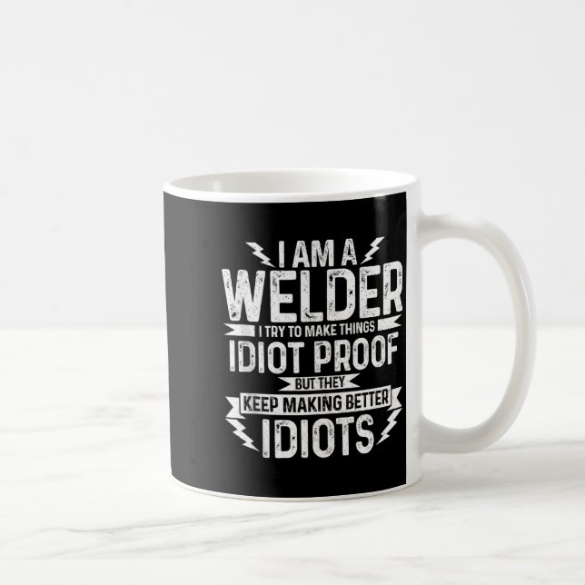 Mens Funny Welder &amp; Apparel Tank Top  Coffee Mug (Right)