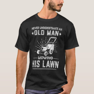 Mens Garden Life Lawn Mowing Best Gardening Father T-Shirt