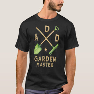 Mens Garden Master Dad Hobby Gardener Spade Saven T-Shirt